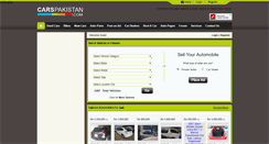 Desktop Screenshot of carspakistan.com